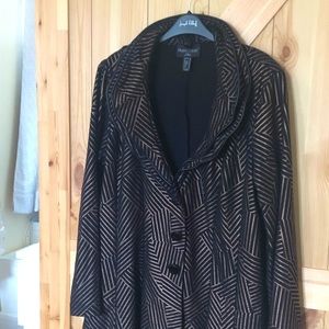Frank Lyman gold/black blazer